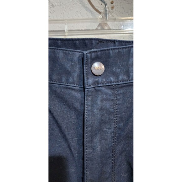 5.11 Tactical Pants Mens 34x30 Cargo Military Security Flex Navy Blue - Picture 4 of 16